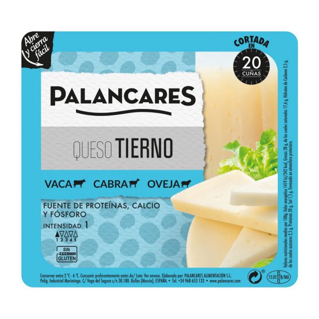 palancares queso tierno cortado