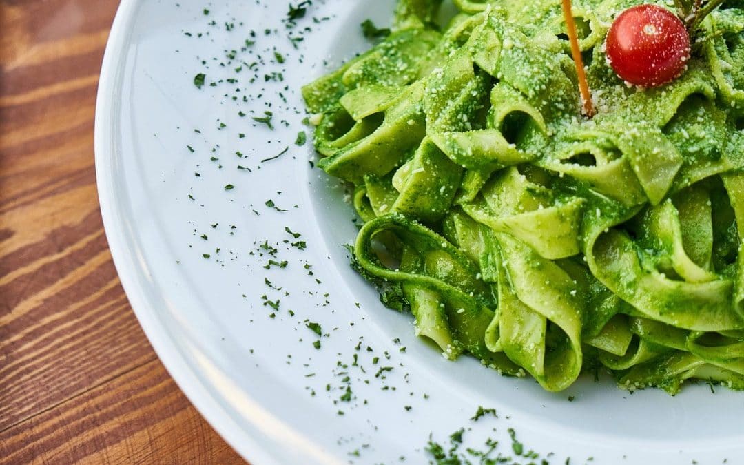 Tagliatelle al pesto