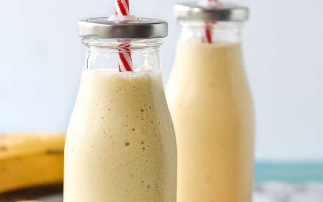 Smoothie veraniego con queso crema