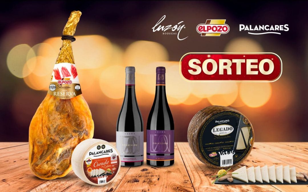 Sorteo pack Navidad: jamón, quesos y vino